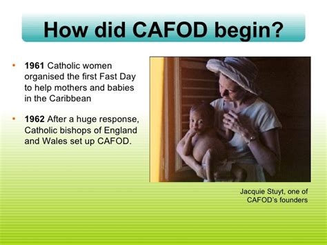 cafod facts|England and Wales .